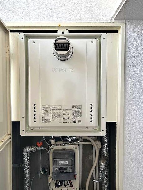 給湯とお湯はり追い焚き機能付きのガス給湯器リフォームのアフター画像