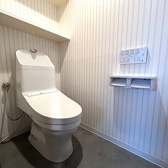 快適に使用できる機能を備えたウォシュレット一体型トイレのイメージ