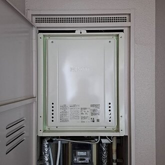 便利な追い焚き機能搭載のガス給湯器のイメージ