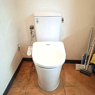 テナントのトイレリフォーム工事のイメージ