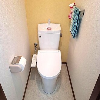 毎日を心地よくする、美しく機能的なトイレのイメージ