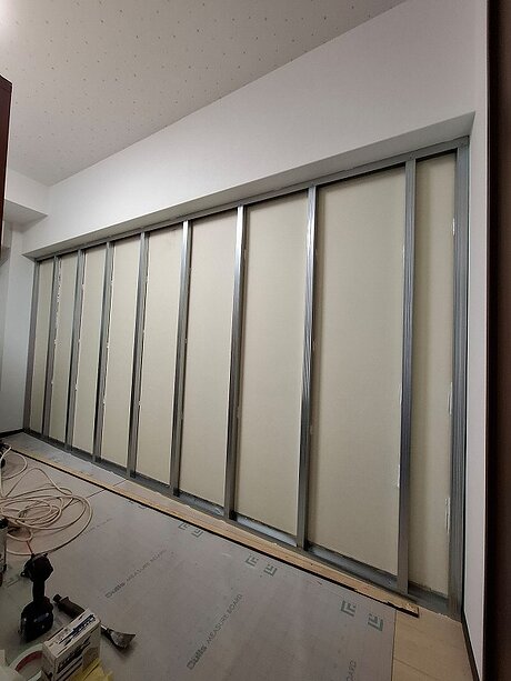 マンション洋室の防音リフォーム工事のビフォー画像