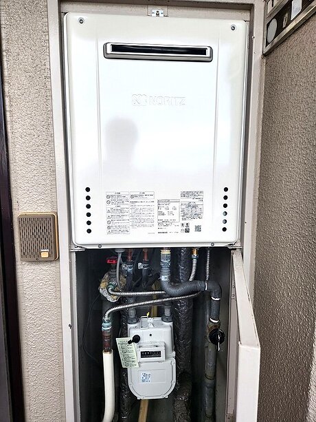 福岡市博多区で給湯器リフォームのアフター画像