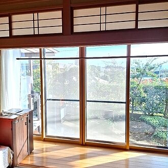 縁側の和室に内窓を設置して快適性と断熱性をアップのイメージ