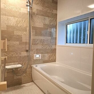 快適性とお掃除のしやすさを両立した浴室のイメージ