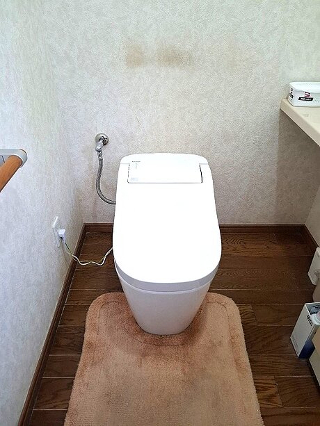 タンクレスで空間スッキリ！パナソニック アラウーノS160のアフター画像