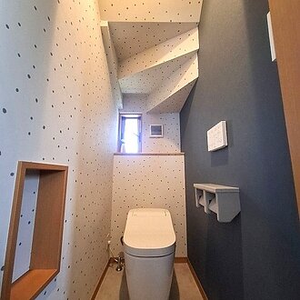 内装までこだわったトイレリフォームのイメージ