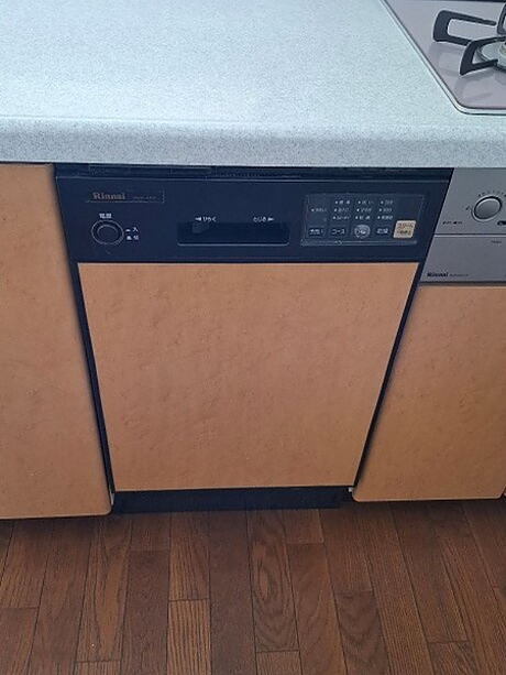 深型スライド食洗機へ交換リフォームのビフォー画像