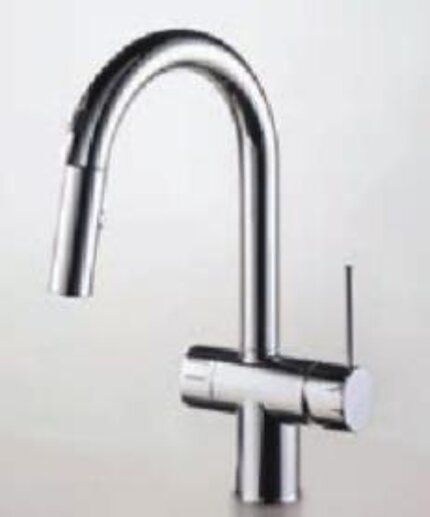 エコナビ フロントセンサー水栓（浄水器一体）のイメージ