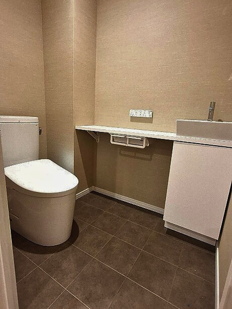 キャパシア手洗いキャビネットで使いやすいトイレ空間へのアフター画像