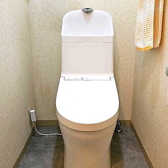 トイレ交換とクッションフロア張替えで快適空間へのイメージ