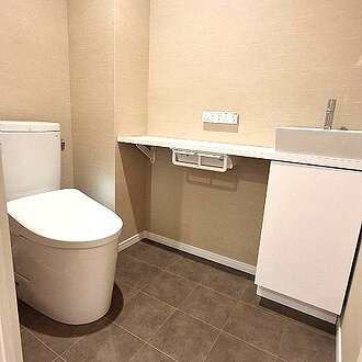 キャパシア手洗いキャビネットで使いやすいトイレ空間へのイメージ