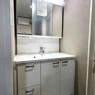 パナソニックCXシリーズで使いやすい洗面化粧台へリフォームのイメージ