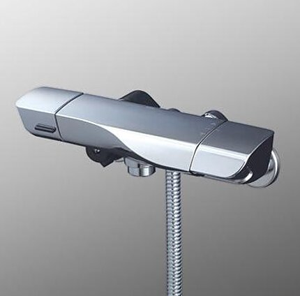 サーモスタット式シャワー撥水メッキワイドシャワー付のイメージ