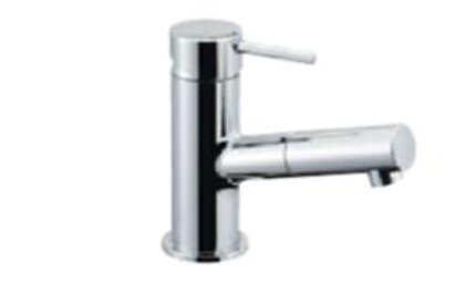 吐水口引出式シングルレバー混合水栓のイメージ