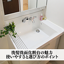 洗髪洗面化粧台の魅力｜使いやすさと選び方のポイントのイメージ