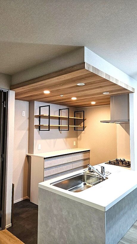 収納とデザイン性を高めたこだわり空間のアフター画像