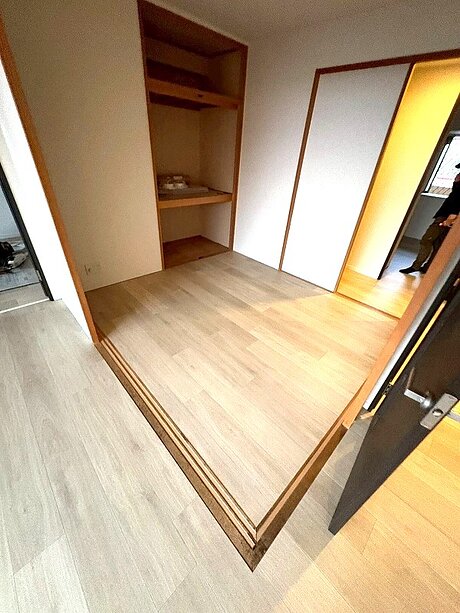畳からフローリングへ快適空間に一新のアフター画像