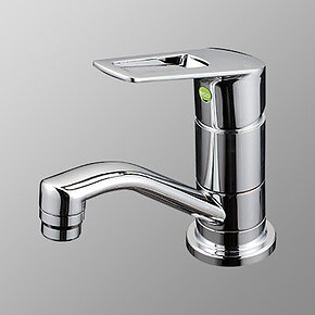 取付穴兼用型・シングル混合栓のイメージ