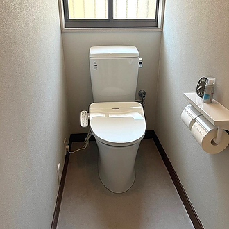 トイレ本体と内装をトータルリフォーム！のイメージ