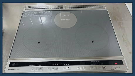 キッチンはそのまま、IHだけ交換！のアフター画像